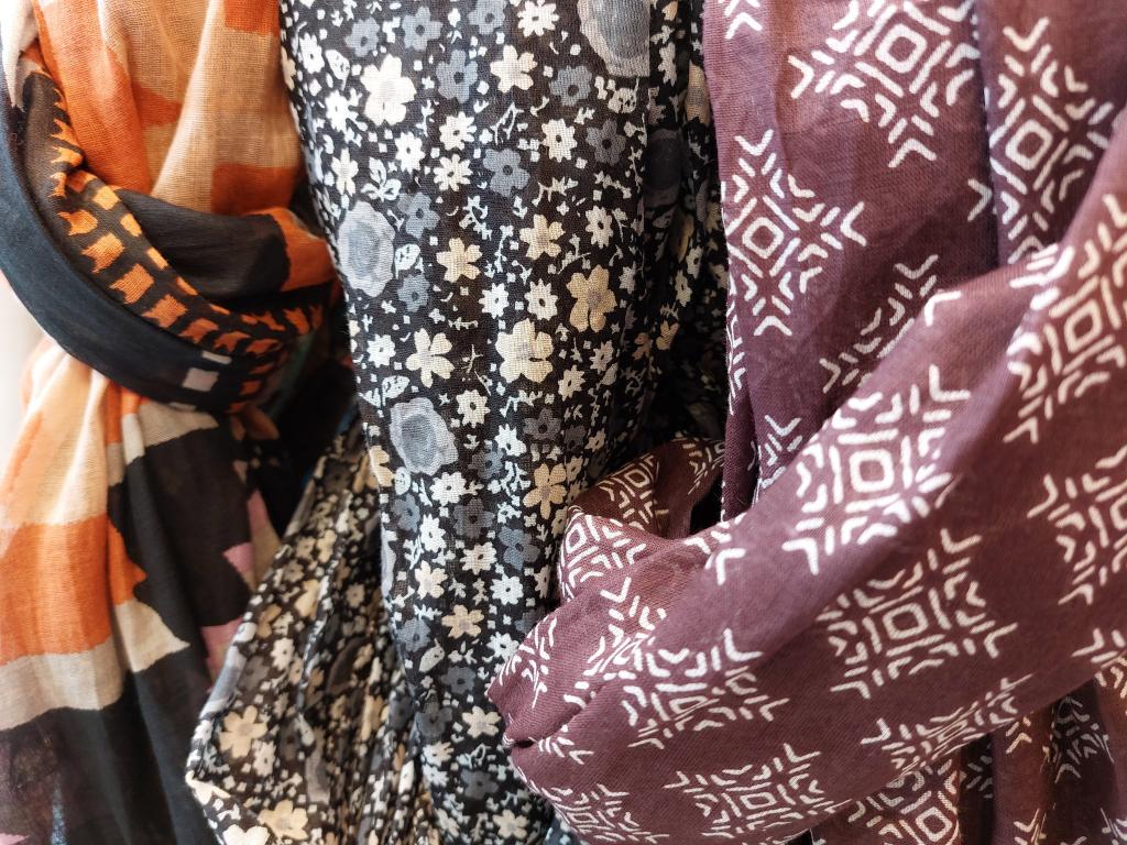 Foulards en coton 