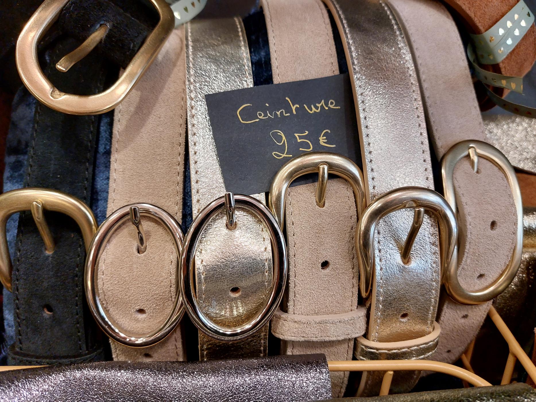 ceinture en cuir